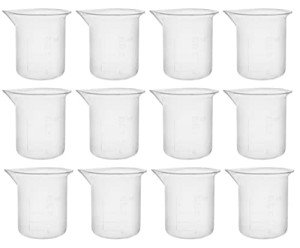 EISCO 25ml Plastic Beakers - Pack of 12