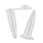 100pcs 1.5ml Plastic Centrifuge Tubes with Caps