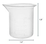 EISCO 25ml Plastic Beakers - Pack of 12