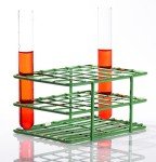 SP Bel-Art Half-Size Test Tube Rack - Green