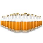 20-Pack 3oz Airtight Glass Bottles with Lids