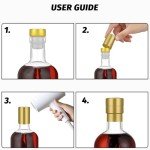 20-Pack 3oz Airtight Glass Bottles with Lids