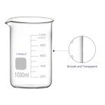 Borosilicate Glass Graduated Lab Beaker, 1000 ml