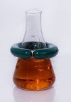 C-Shape 1.5lb Lead Flask Weight with Vinyl Coating