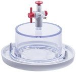 Clear Mini Vacuum Desiccator with Polypropylene Base