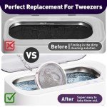 3-Pack Stainless Steel Ultrasonic Jewelry Cleaning Baskets