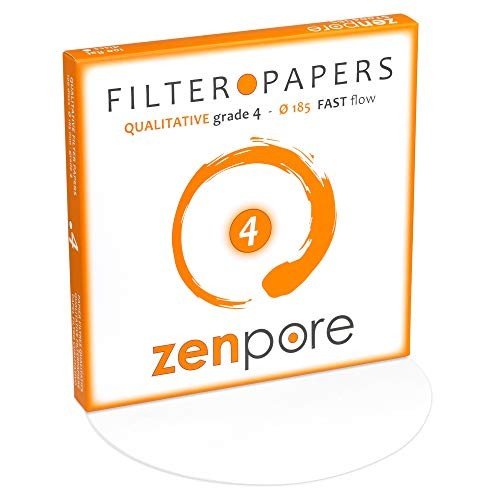 Qualitative Filter Paper Discs, 18.5cm - 100 Pack
