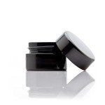 10 ml Black Glass Airtight Storage Jar