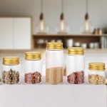 15-Pack 40mL Glass Bottles with Lids
