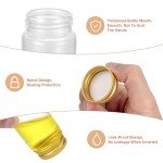 15-Pack 40mL Glass Bottles with Lids
