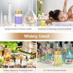 15-Pack 40mL Glass Bottles with Lids