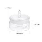 Low Form Glass Weighing Bottle with Stopper 60x30mm