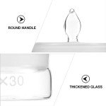 Low Form Glass Weighing Bottle with Stopper 60x30mm
