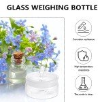 Low Form Glass Weighing Bottle with Stopper 60x30mm