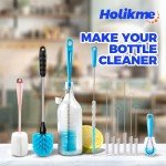 Holikme Long-Handle Bottle and Tube Cleaning Set