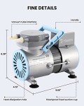 Huanyu 12L/min Oilless Diaphragm Vacuum Pump
