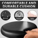 DENGTELI Height-Adjustable Medical Stool with Wheels