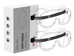 Safety Goggles ANSI Z87.1 with Anti-Fog Lenses