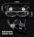 Safety Goggles ANSI Z87.1 with Anti-Fog Lenses