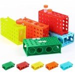 Tioncy 5-Pack Colorful Test Tube Rack Holder