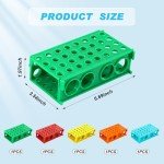 Tioncy 5-Pack Colorful Test Tube Rack Holder