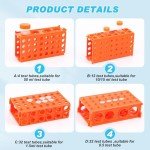 Tioncy 5-Pack Colorful Test Tube Rack Holder