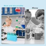 Tioncy 5-Pack Colorful Test Tube Rack Holder