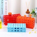 Tioncy 5-Pack Colorful Test Tube Rack Holder
