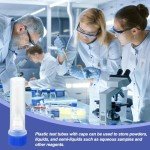 PATIKIL 0.5ml Self-Standing Cryogenic Vials - 200 Pcs
