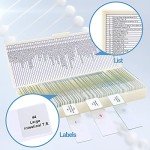 60 Prepared Microscope Slides for Kids and Adults