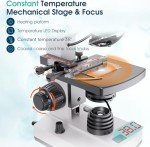Adult Microscope with 40X-2500X Magnification & 5MP Camera