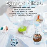 Zoomto 100PCS 0.22µm Nylon Syringe Filters