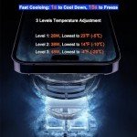 Gaming Phone Cooler with Fast Liquid Cooling