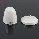 30ml Porcelain Lab Crucible with Lid - 1 Pack