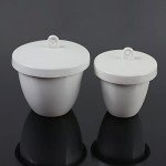 30ml Porcelain Lab Crucible with Lid - 1 Pack