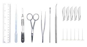 18-Piece Dissection Kit for Anatomy and Biology