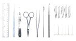 18-Piece Dissection Kit for Anatomy and Biology
