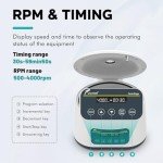 Benchtop Centrifuge for 2ml-15ml Test Tubes
