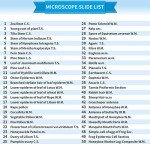 100 Microscope Slides with Specimens for Education