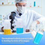 12 Pack of Wide Mouth Polypropylene Reagent Bottles