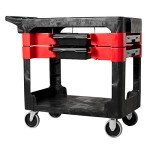 Utility Cart with Storage Bins and Mobile Design