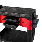 Utility Cart with Storage Bins and Mobile Design