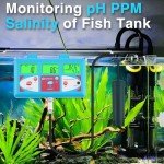 Digital 6-in-1 pH and Salinity Meter for Aquariums