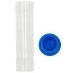 100-Pack 2ml Plastic Graduated Vials with Caps