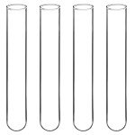 BorinGlass Clear Round Bottom Test Tubes (100)