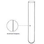 50 Pack Borosilicate Glass Round Bottom Test Tubes