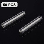 50 Pack Borosilicate Glass Round Bottom Test Tubes