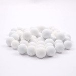 20mm White Ceramic Grinding Balls - 1kg Pack