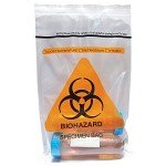 500pcs Biohazard Specimen Bags with Ziplock Top