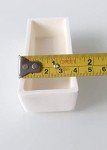 99.3% Alumina Crucible for Lab Use (100x40x20MM)